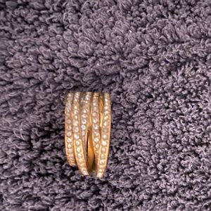 Swarovski rose Gold ring
